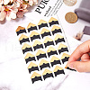 Retro Hot Stamping Paper Photo Corner Self-Adhesive Stickers AJEW-WH20007-25B-3