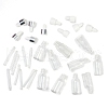 10Pcs 2 Colors Glass Dropper Bottles MRMJ-XCP0001-66-1