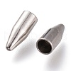 Tarnish Resistant 202 Stainless Steel Cord End Caps STAS-I168-04P-2