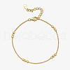 925 Sterling Silver Cable Chain Bracelets UD3650-1-1