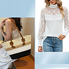 Polyester Lace Trim OCOR-WH0071-035A-5