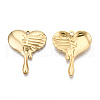 Ion Plating(IP) 201 Stainless Steel Pendants STAS-N098-065LG-1