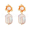 Mother's Day Jewellery Baroque Pearl Vintage Style Earrings GC6827-2-1