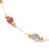 304 Stainless Steel Satellite Chains Bracelets for Women BJEW-JB11814-4