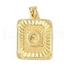 Rack Plating Brass Pendants KK-B092-42G-Q-1