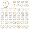 Wood Table Numbers Cards AJEW-WH0348-35-1