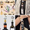 16Pcs 8 Style Food Grade Eco-Friendly Silicone Focal Beads SIL-CJ0001-11-7