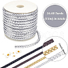 PU Imitation Leather Braided Cord WL-WH0003-14C-2