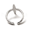 304 Stainless Steel Open Cuff Rings RJEW-Z018-22P-3