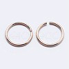 925 Sterling Silver Open Jump Rings STER-F036-02RG-0.5x4mm-2