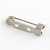 Tarnish Resistant 304 Stainless Steel Pin Brooch Back Bar Findings X-STAS-Q184-02-2