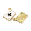 Rack Plating Alloy Charms FIND-M020-05G-01-2