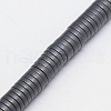 Electroplate Non-magnetic Synthetic Hematite Beads Strands G-J164B-4mm-M-4