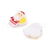 Christmas Theme Luminous Resin Cabochons RESI-U003-02C-4