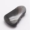 Natural Ice Rainbow Obsidian Carven Pendants G-A169-053-3