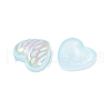 UV Plating Acrylic Cabochons OACR-H121-02C-2