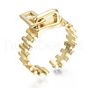 Brass Cuff Rings RJEW-Q161-012-NF-1