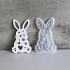 Easter Theme Rabbit with Heart Pattern DIY Silicone Table Lamp Molds SIMO-G008-02C-1