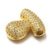 Brass with Cubic Zirconia Pendant KK-Q818-02T-G-2