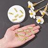 18Pcs 18 Style Tibetan Style Alloy Rectangle Pendants TIBEP-YW0001-34AG-7
