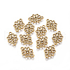 Tibetan Style Alloy Flower Links connectors TIBE-990-AG-RS-1
