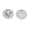 304 Stainless Steel Charms STAS-T059-26P-V-3