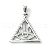 Non-Tarnish 304 Stainless Steel Pendants STAS-L275-08P-1