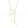 Simple and Stylish Stainless Steel Lariat Necklaces WC5409-6-1