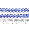 Transparent Glass Beads EGLA-A035-T8mm-D14-5