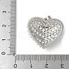 Brass Micro Pave Cubic Zirconia Pendants KK-P290-07B-P-3