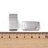 304 Stainless Steel Magnetic Clasps STAS-C127-12P-3