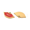 Ion Plating(IP) 304 Stainless Steel Enamel Charms X-STAS-M102-60G-2
