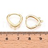 Brass Hoop Earring Finding KK-N261-65G-3