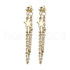 Golden 304 Stainless Steel Stud Earrings EJEW-JE05733-01-1