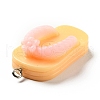 Opaque Resin Pendants RESI-G025-05P-4