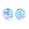 Eco-Friendly Transparent Acrylic Beads PL734-33-3