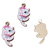 Alloy Enamel Pendants PW-WG8616C-03-1