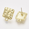 Alloy Stud Earring Findings X-PALLOY-S121-125-1