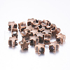 Tibetan Style European Beads MPDL-Q194-R-FF-1