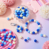 Opaque Acrylic Beads OACR-TAC0014-06G-16