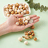 Unfinished Natural Wood Beads WOOD-TA0002-41-LF-6