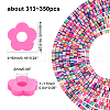Handmade Polymer Clay Bead Strands CLAY-PH0001-24-8
