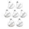 Tibetan Style Alloy Family Charms TIBEP-5429-AS-LF-1