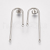 304 Stainless Steel Stud Earring Findings STAS-S079-143A-2