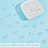 OLYCRAFT 100Pcs Lampwork Charms FIND-OC0003-91B-4