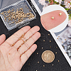 Beebeecraft 300Pcs Brass Beads KK-BBC0011-90-3