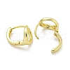 Brass Hoop Earrings EJEW-L211-011C-G-2