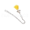 Alloy Hook Bookmarks AJEW-JK00366-01-4