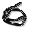 Natural Black Onyx Agate Beads Strands G-NH0019-C05-15-3