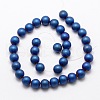 Electroplate Non-magnetic Synthetic Hematite Beads Strands G-R363-10mm-07-2